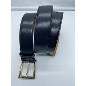 Trafalgar Black Genuine Leather Dress Belt Men's Size 36